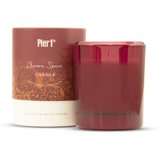 Pier 1 Asian Spice Boxed Soy Candle 8oz - Decor44